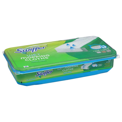 Swiffer Fresh Scent Wet Mopping Cloths 12 Wet Cloths 12 ea