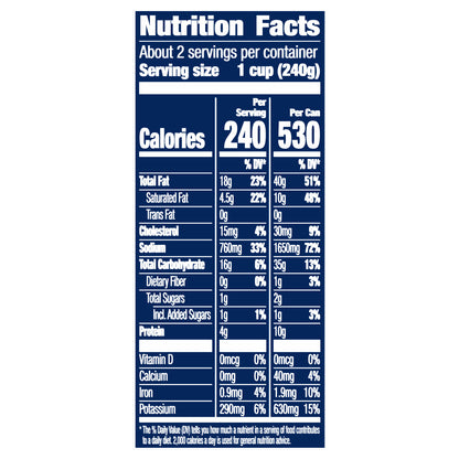 Progresso Traditional, New England Clam Chowder Soup, Gluten Free, 18.5 oz
