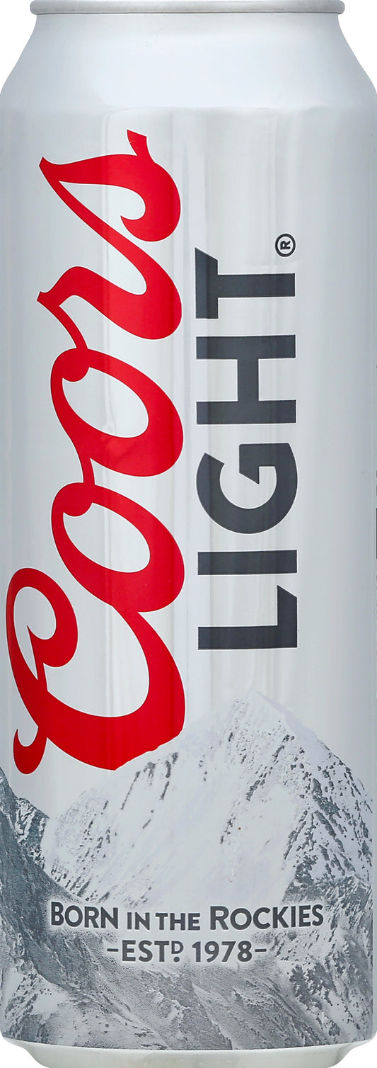 Coors Light Beer 24 oz