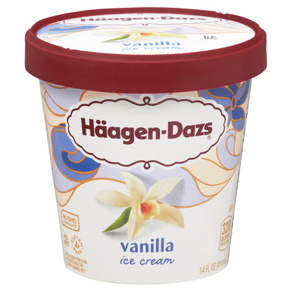 Haagen-Dazs Vanilla Ice Cream 14 fl oz