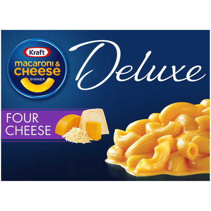 Kraft DELUXE Four Cheese Macaroni & Cheese Dinner
