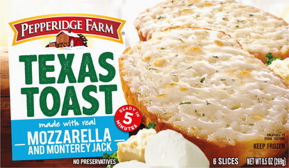 Pepperidge Farm Mozzarella and Monterey Jack Texas Toast 6 ea