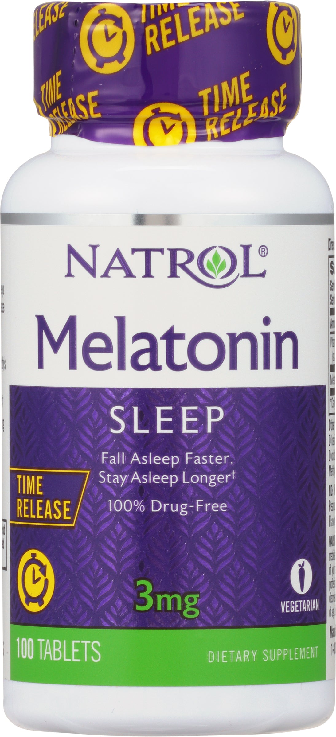 Natrol Tablets 3 mg Sleep Melatonin 100 ea