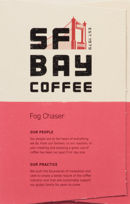 SF Bay Coffee Single Serve Fog Chaser Coffee 12 ea