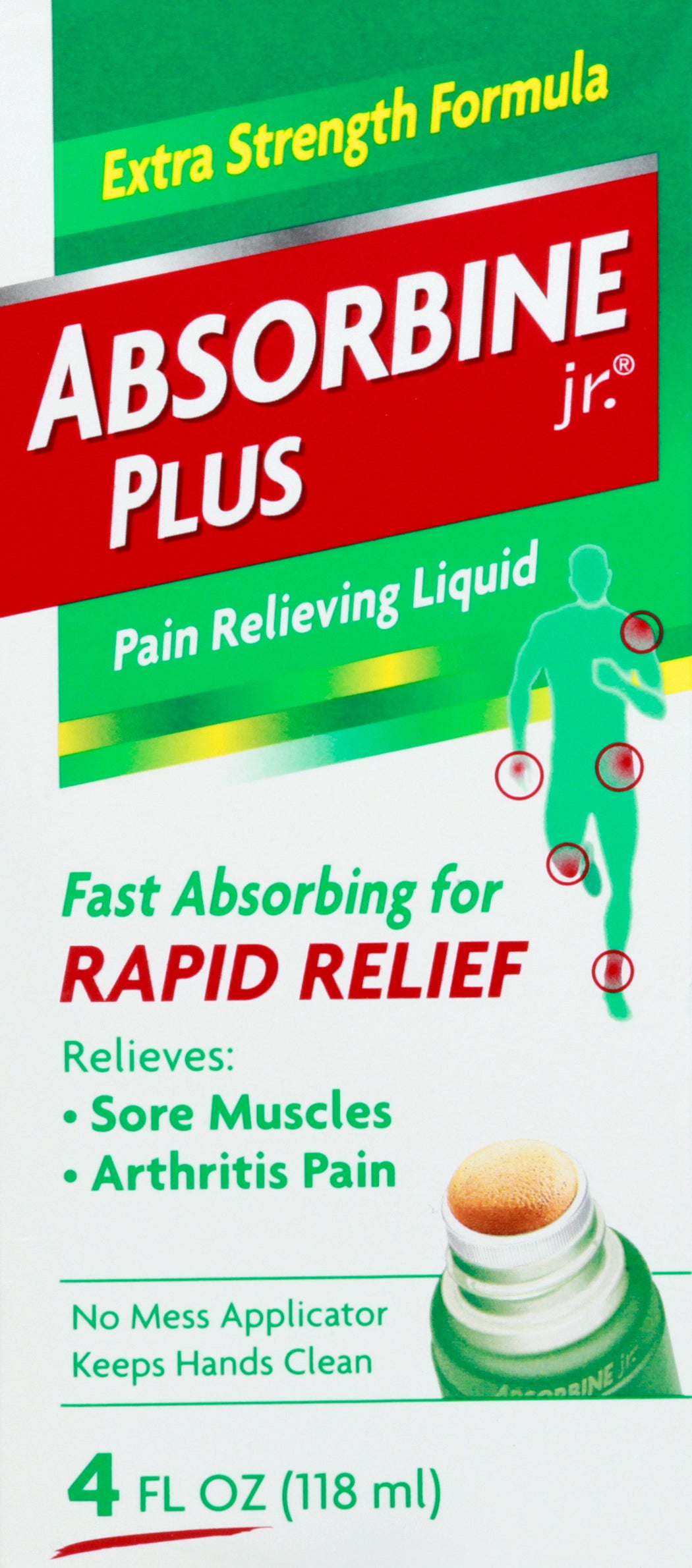 Absorbine Jr. Pain Relieving Liquid 4 oz