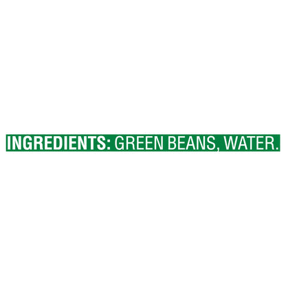 Del Monte No Salt Added French Style Green Beans 14.5 oz Can