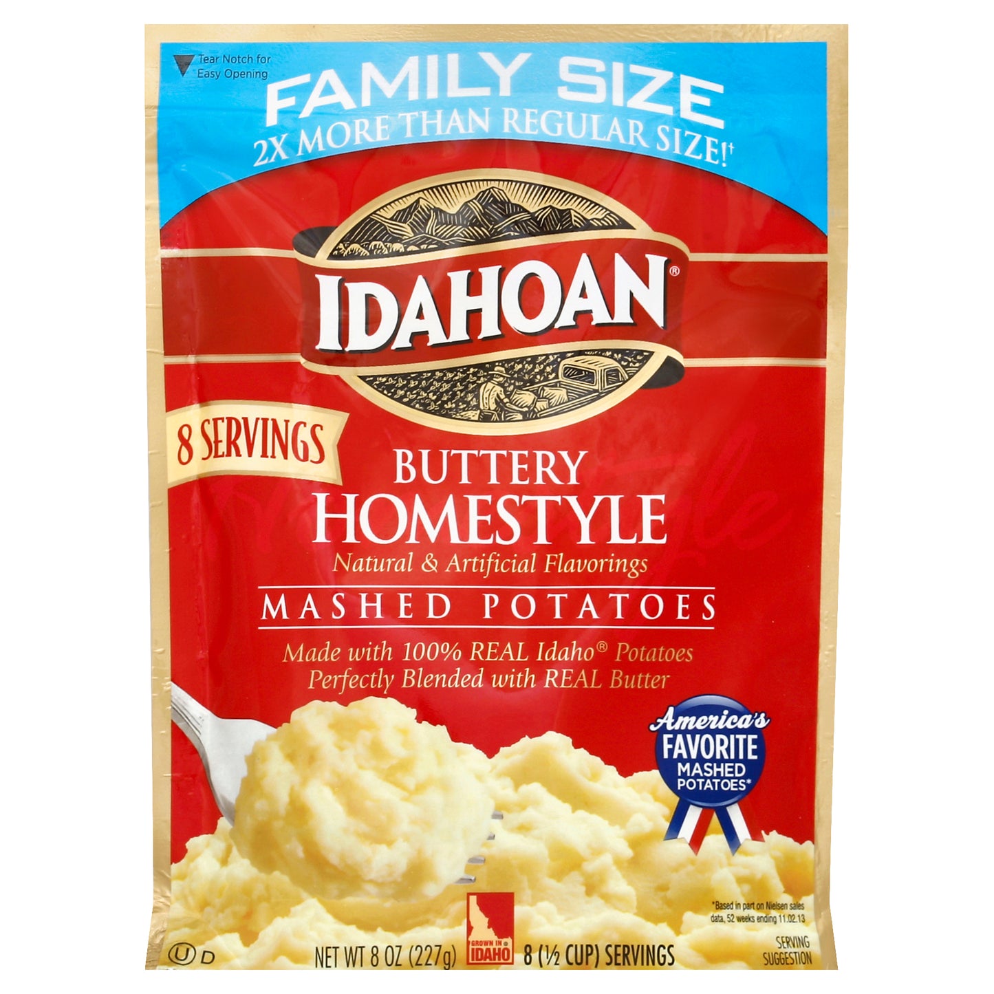 Idahoan Mashed Potatoes 8 oz