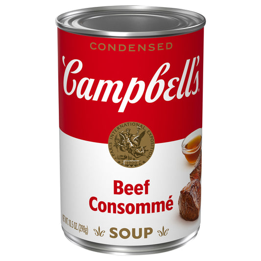 Campbell's Beef Consomme Condensed Soup 10.5 oz