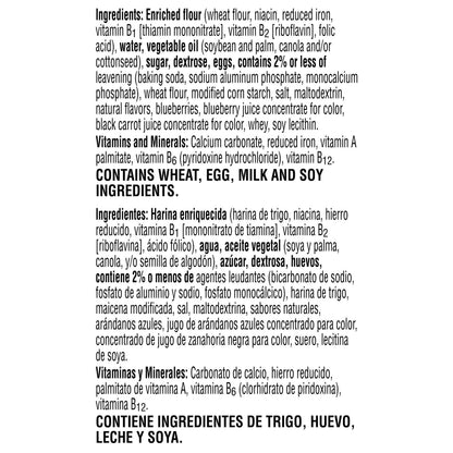 Eggo Family Pack Blueberry Waffles 24 ea