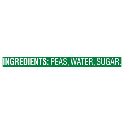 Del Monte No Salt Added Sweet Peas 15 oz Can
