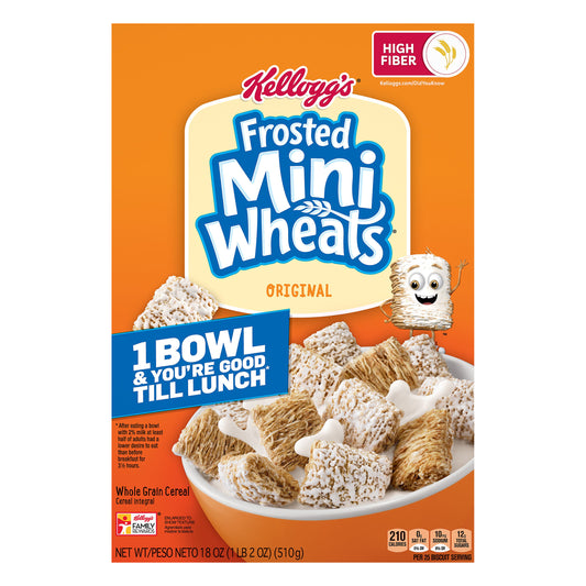 Frosted Mini Wheats Whole Grain Original Cereal 18 oz