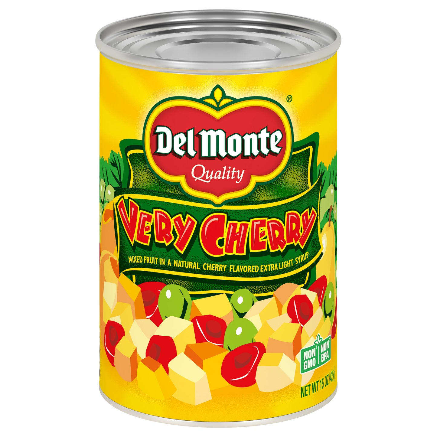 Del Monte Very Cherry Mixed Fruit 15 oz
