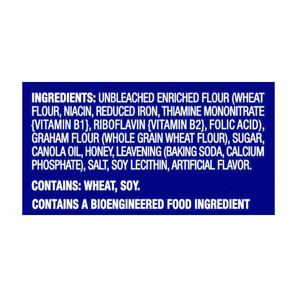 HONEY MAID CARTON - HMAID - FRESH STACKS - 12.2Z - 044000026820 Hubble Grahams 12.2oz English