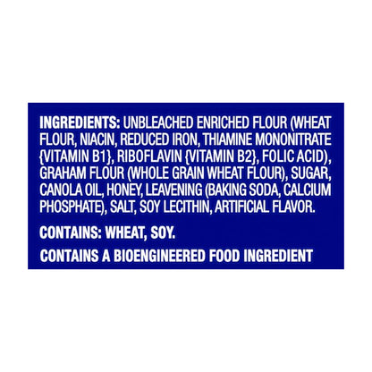 HONEY MAID CARTON - HMAID - FRESH STACKS - 12.2Z - 044000026820 Hubble Grahams 12.2oz English