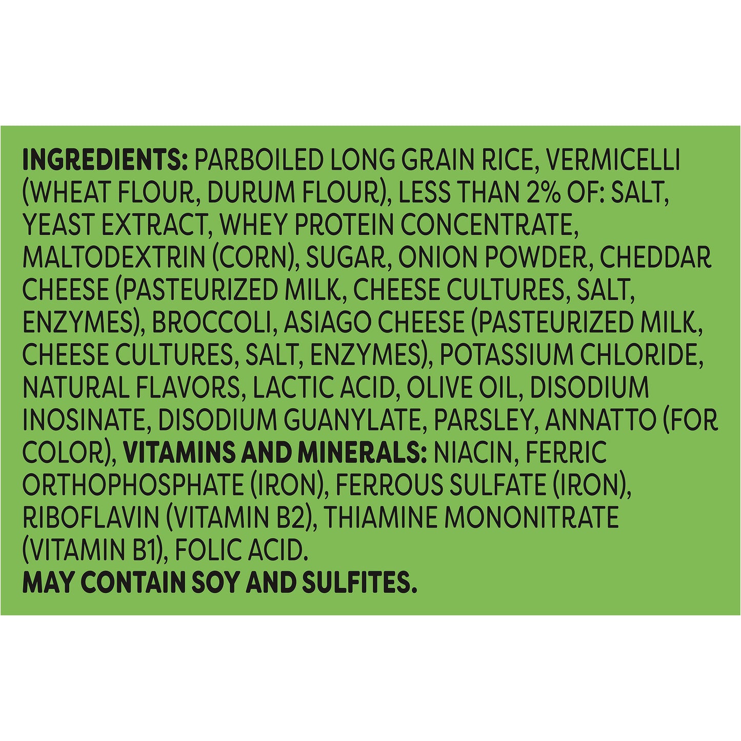 Knorr Rice Sides Cheddar Broccoli 5.7 oz Pouch
