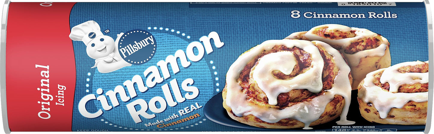 Pillsbury Original Icing Cinnamon Rolls 8 ea
