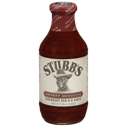 Stubb's® Smokey Mesquite Legendary Bar-B-Q Sauce 18 oz. Bottle
