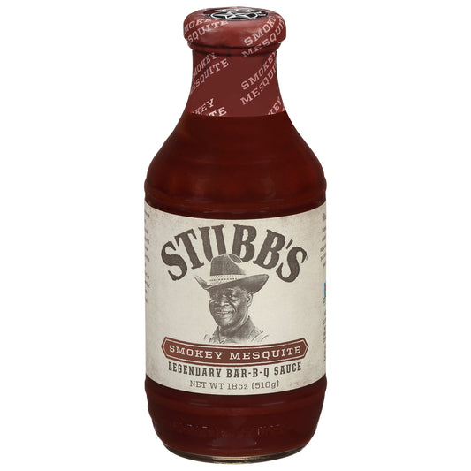Stubb's® Smokey Mesquite Legendary Bar-B-Q Sauce 18 oz. Bottle