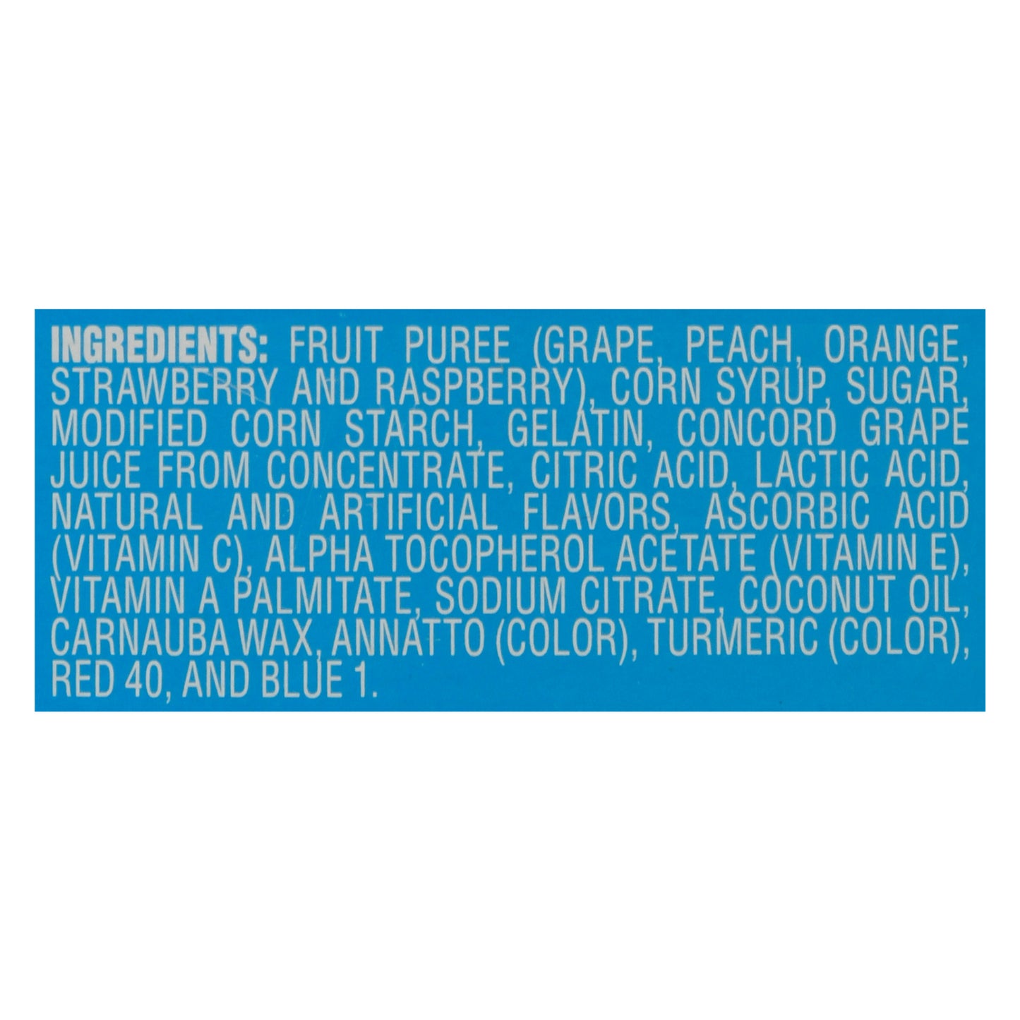 Welch's Family Size Mixed Fruit Snacks 40-0.9 oz Pouches