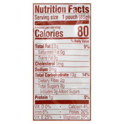 HappyBaby Organics 6+ Months Pears with Cashew Butter 3 oz