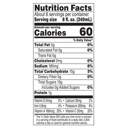V8 Lower Sugar Healthy Greens 75% Juice 46 fl oz