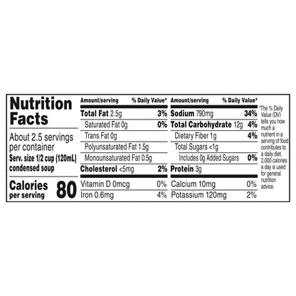 Campbell's New England Clam Chowder Condensed Soup 10.5 oz
