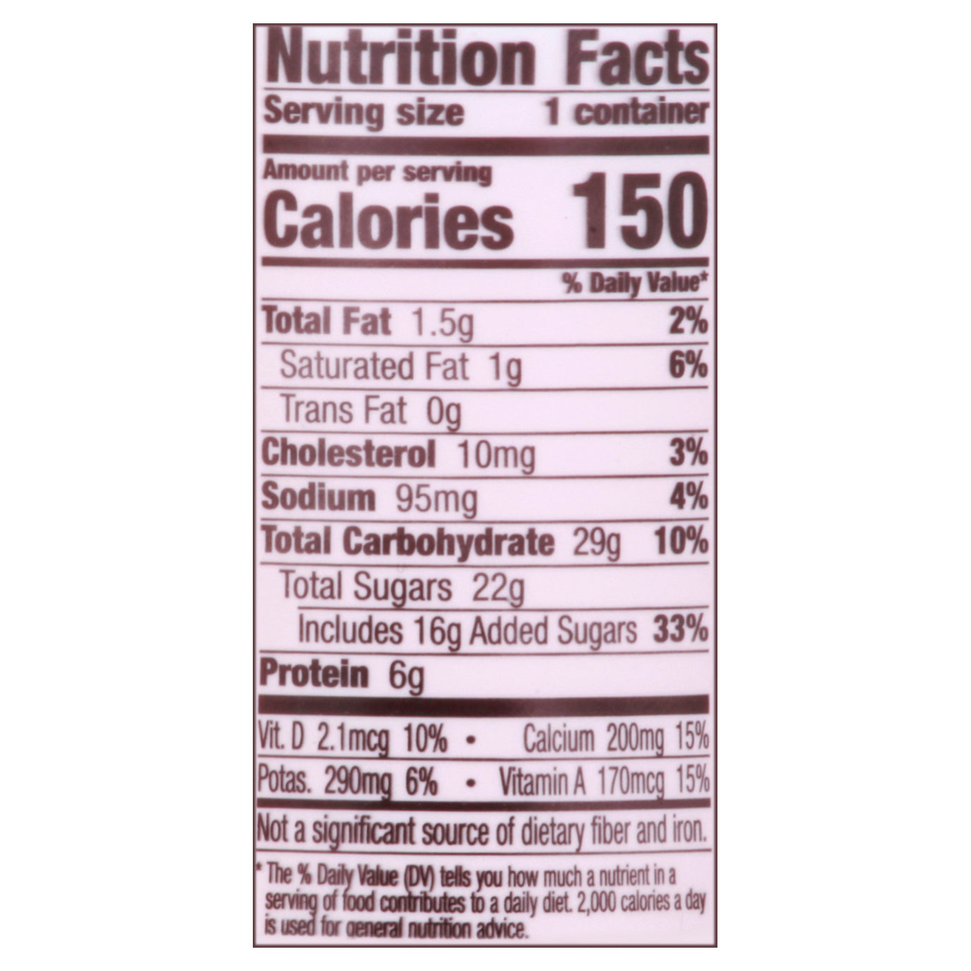 Yoplait Lowfat Starburst Cherry Yogurt 6 oz