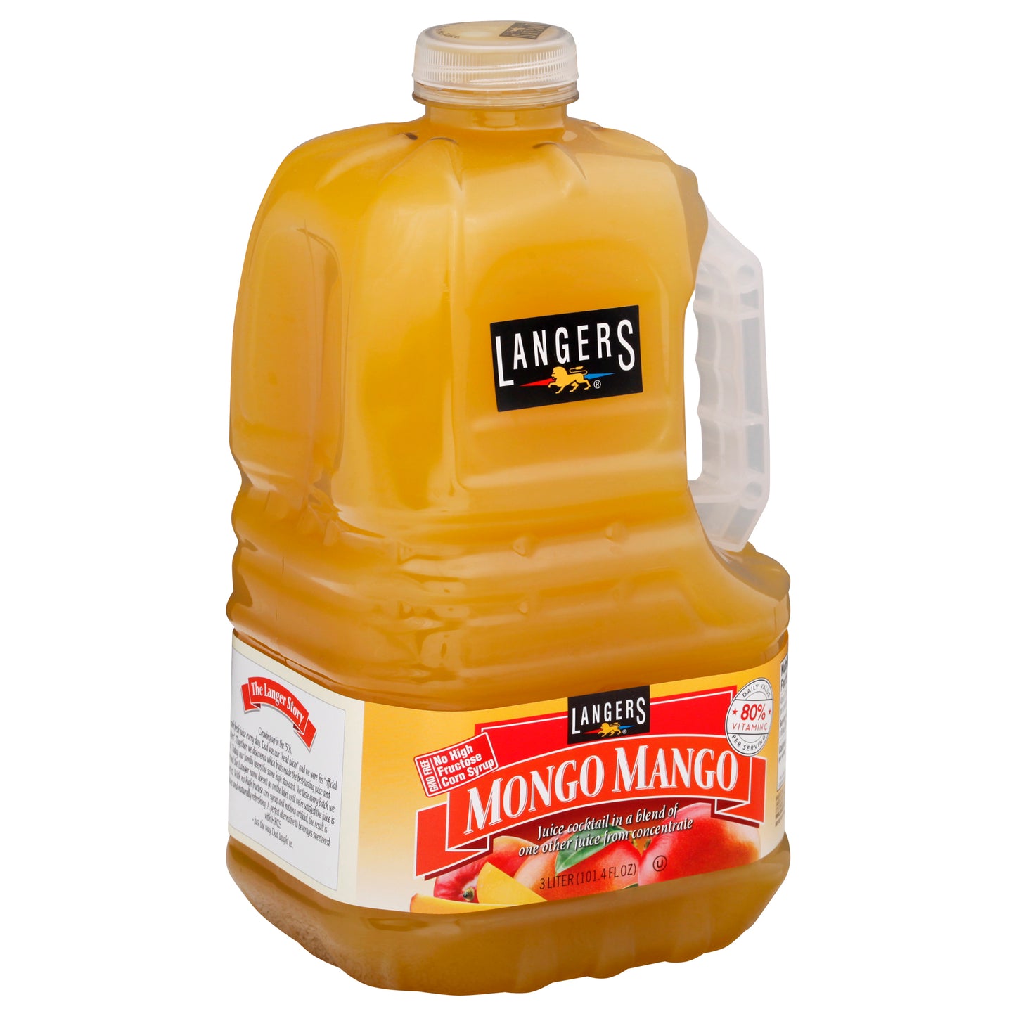 Langers Mongo Mango Juice Cocktail 3 lt
