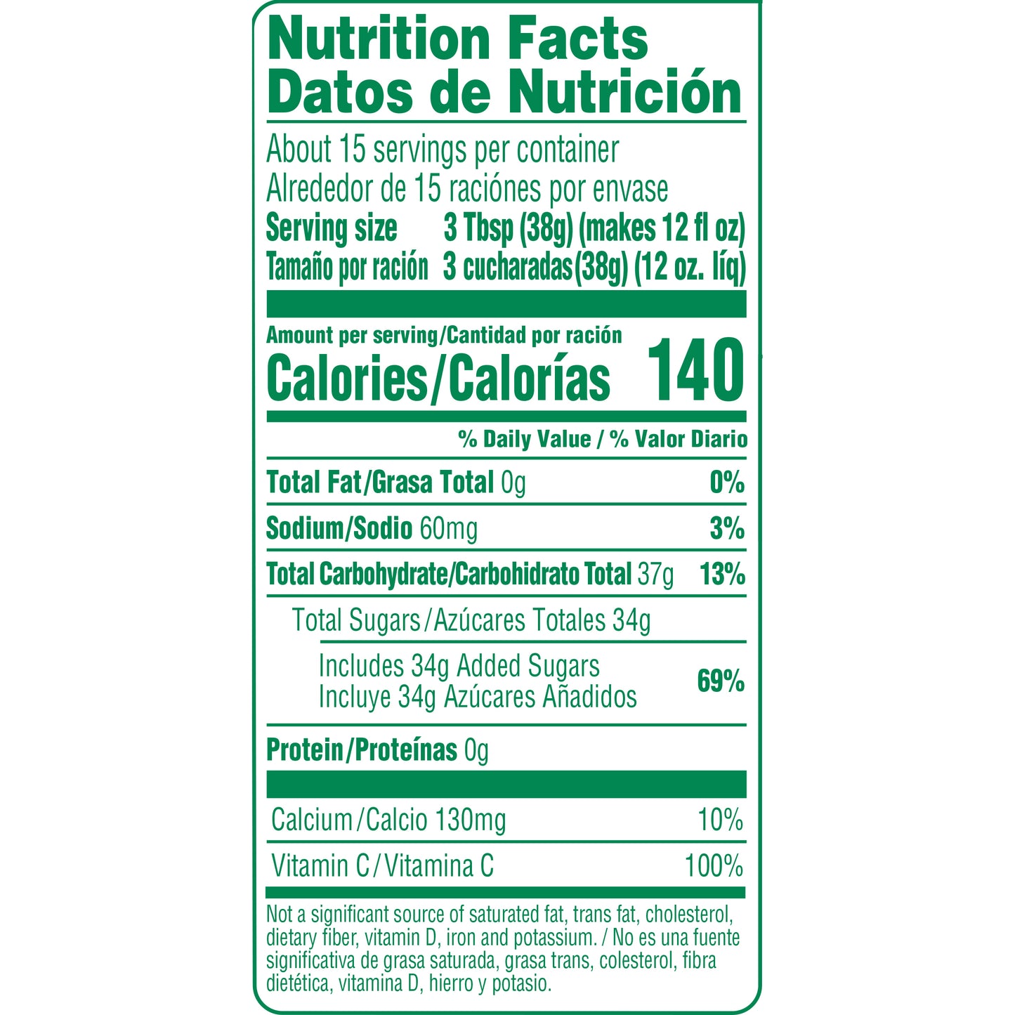 Tang Drink Powder, Orange, Vitamin C, Caffeine Free, 20 oz Jar
