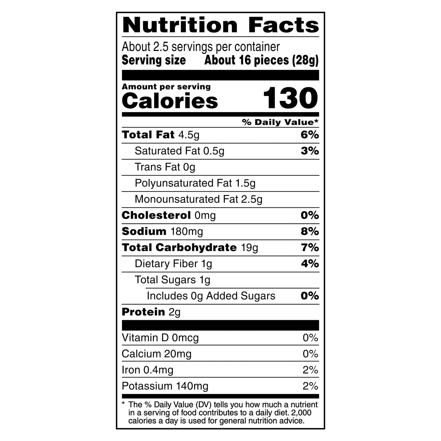 Quaker Rice Chips Farmhouse Cheddar 2.5 Oz