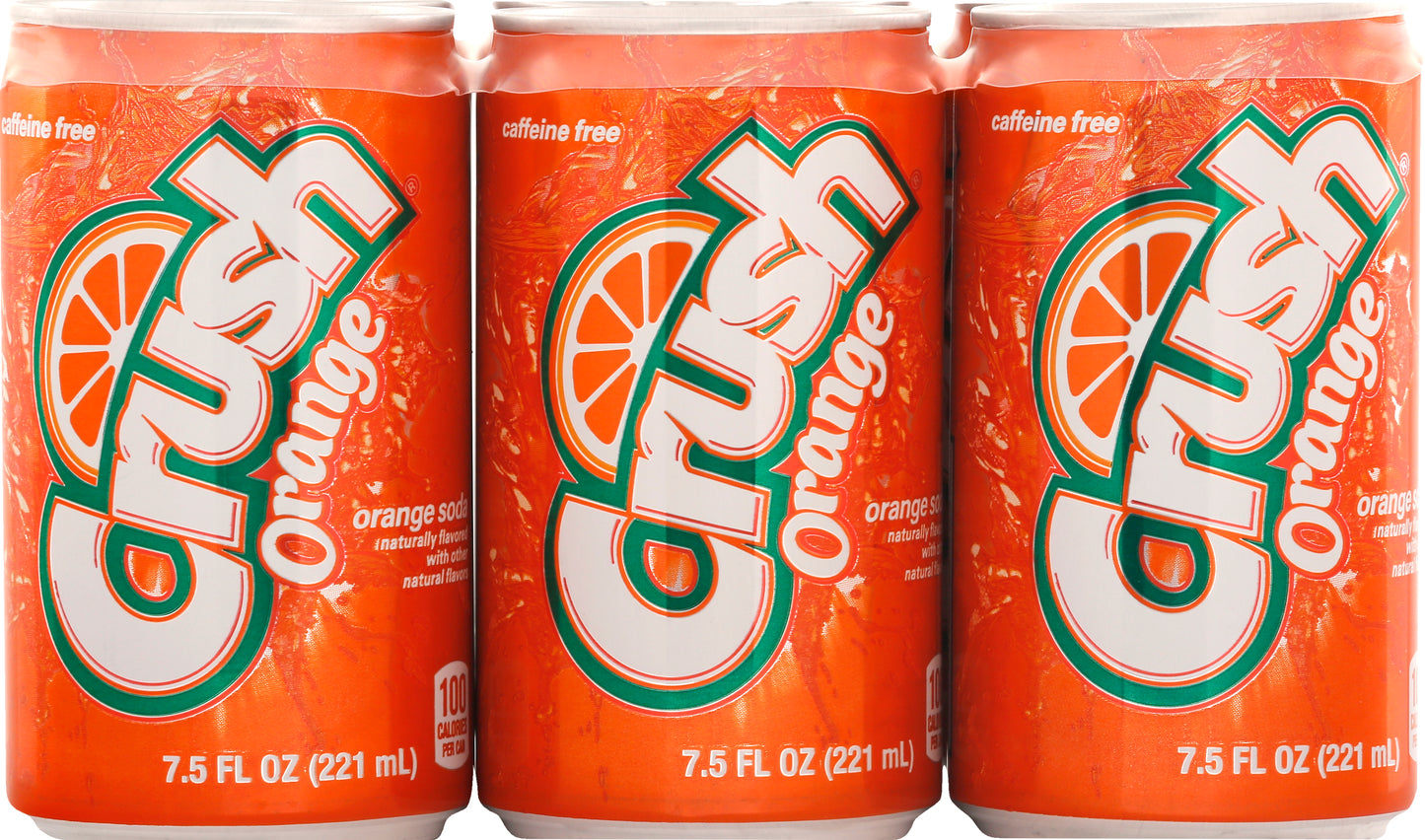 Crush Orange Soda 6 ea