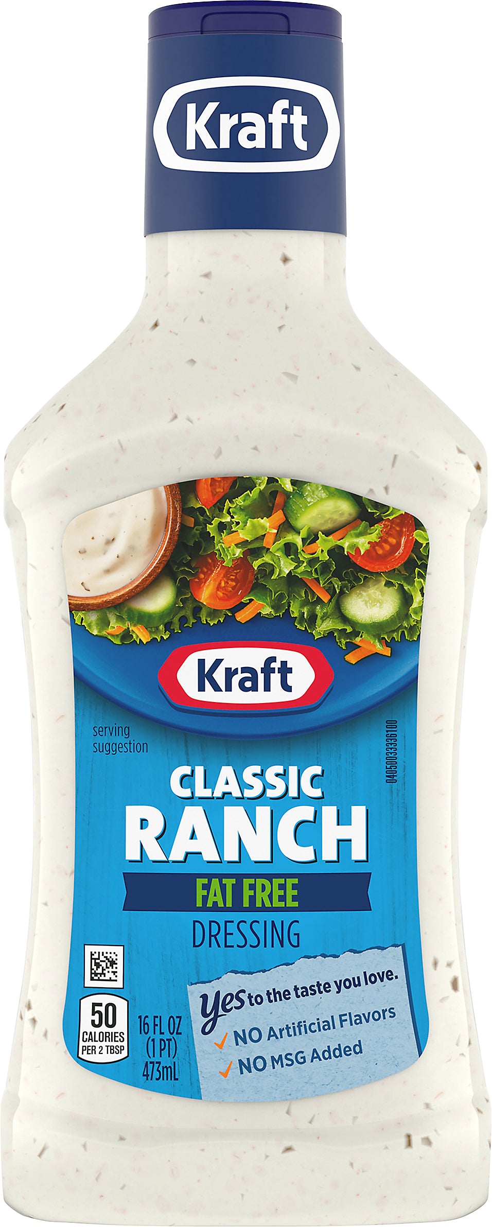 Kraft Fat Free Classic Ranch Dressing 16 oz