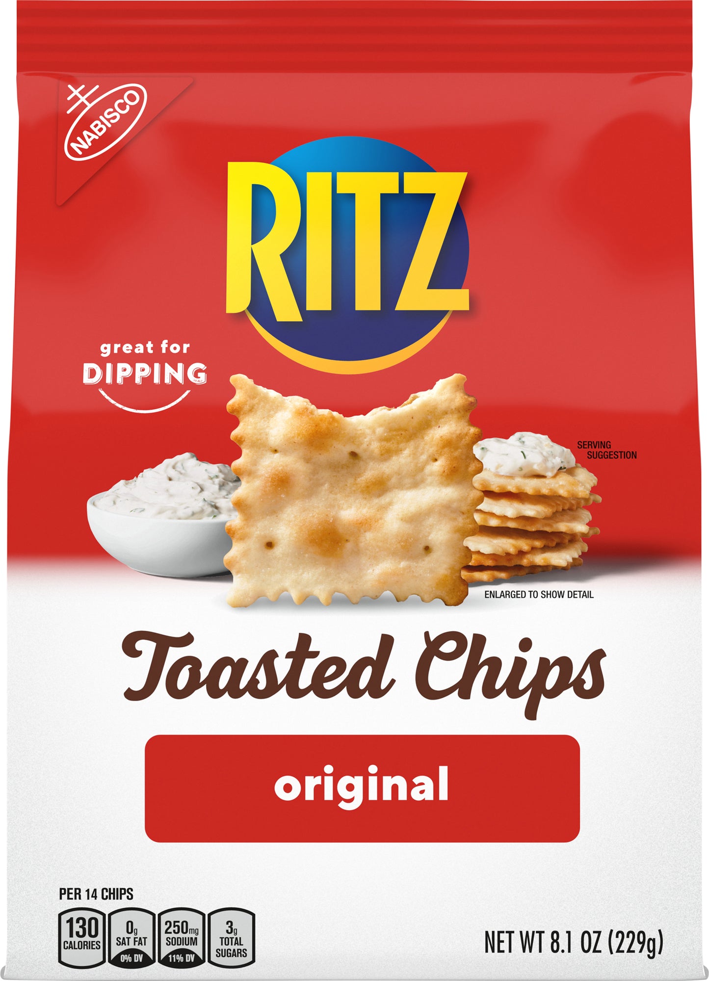 Ritz Original Toasted Chips 8.1 oz