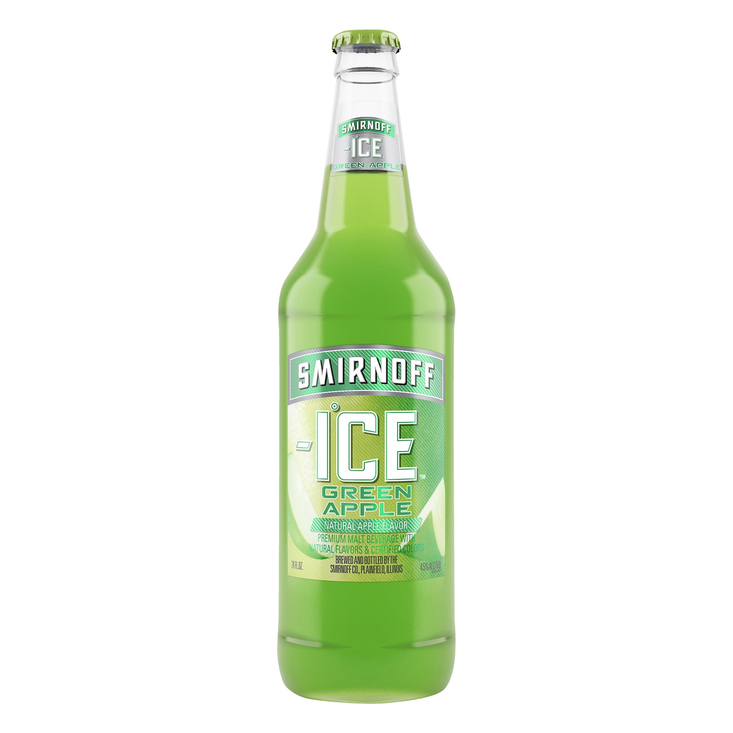 Smirnoff Ice Green Apple Beer 24 oz