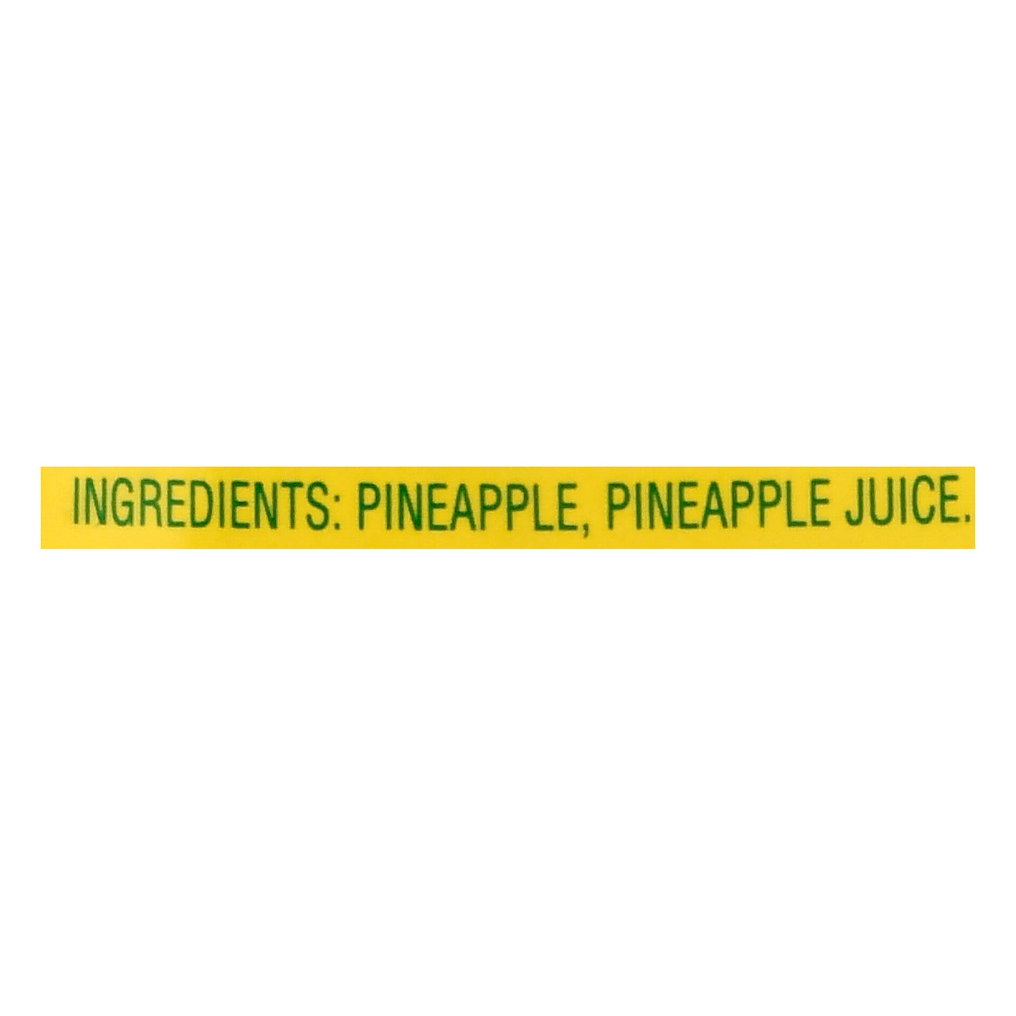 Del Monte Pineapple Chunks 20 oz