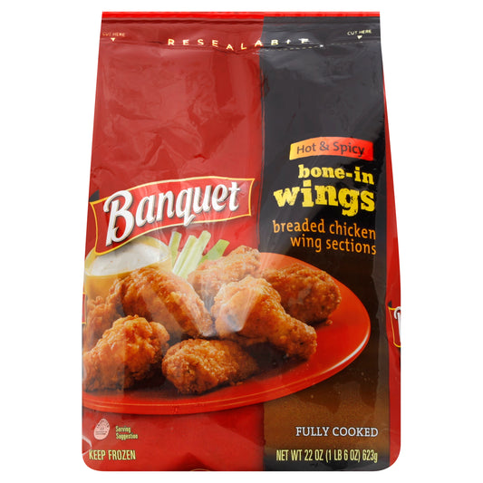 Banquet Wings 22 oz