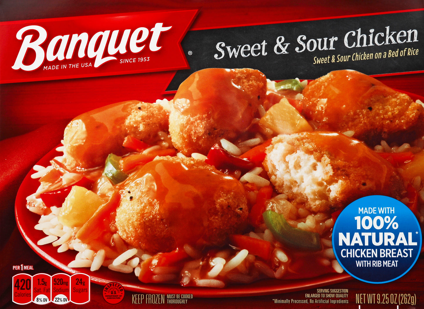 Banquet Sweet & Sour Chicken 9.25 oz