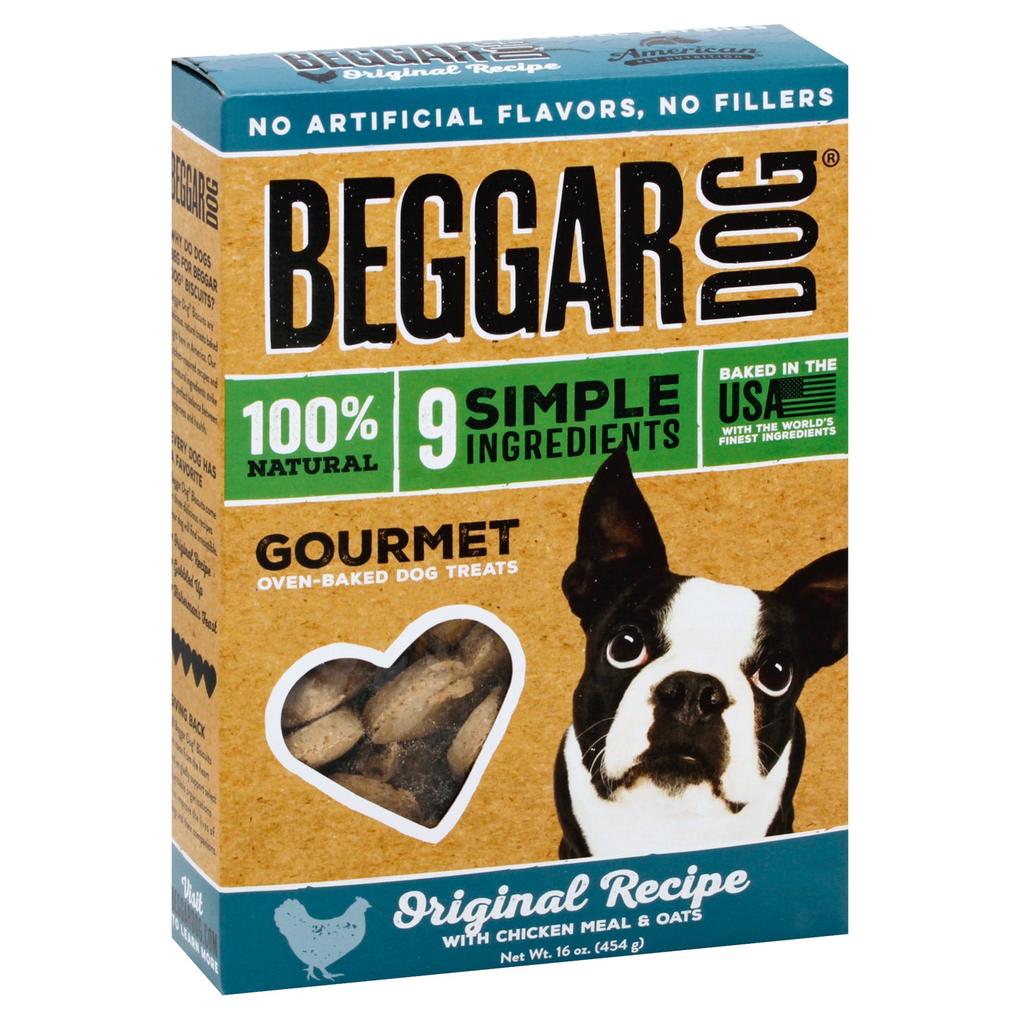 Beggar Dog Dog Treats 16 oz