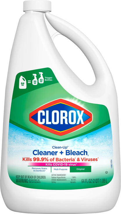 Clorox Clean-Up Original Cleaner + Bleach 2 qt