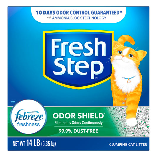 Fresh Step Ordor Shield Clumping Cat Litter 14 lb