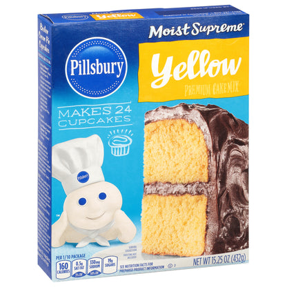 Pillsbury Moist Supreme Premium Yellow Cake Mix 15.25 oz