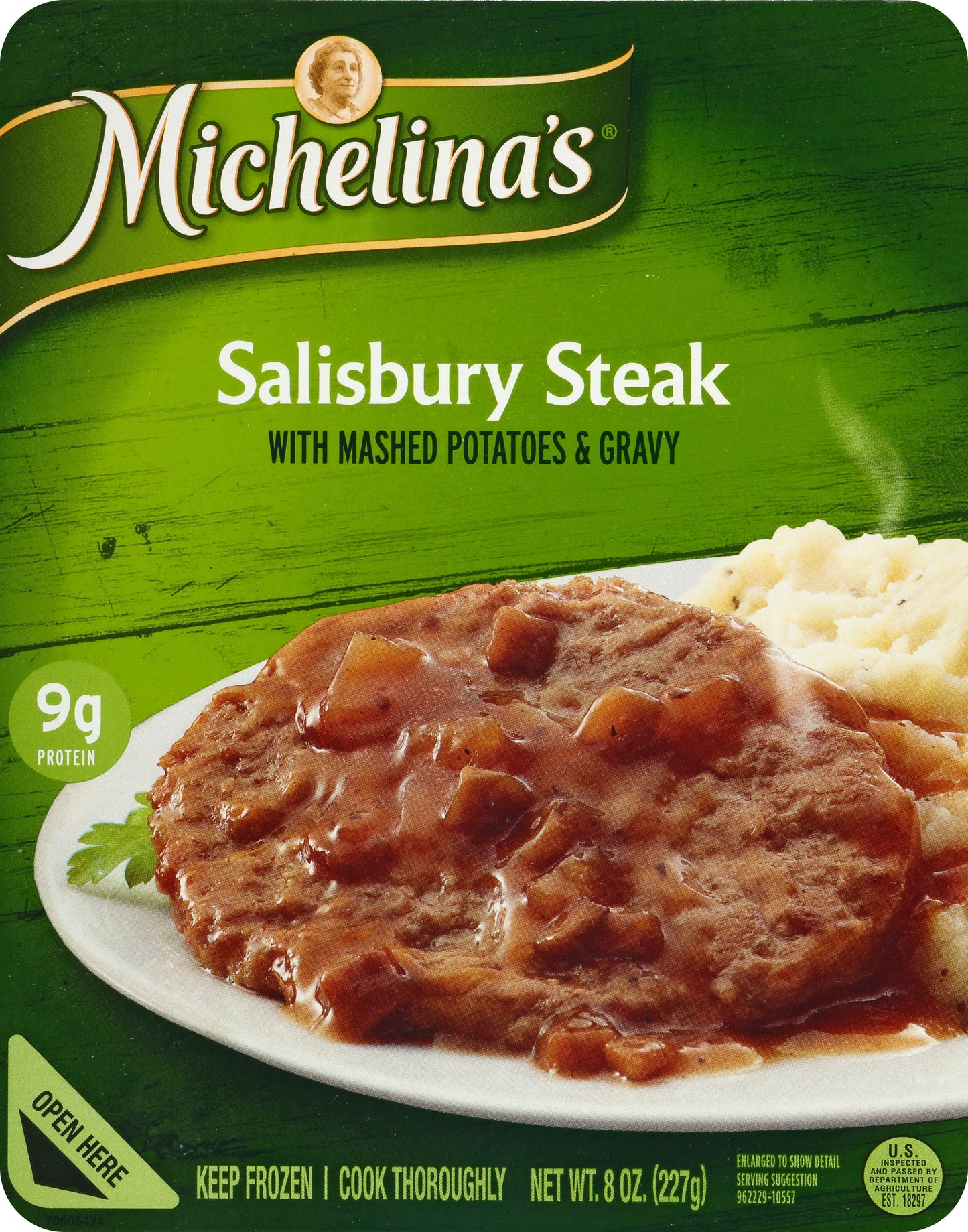 Michelina's Salisbury Steak 8 oz