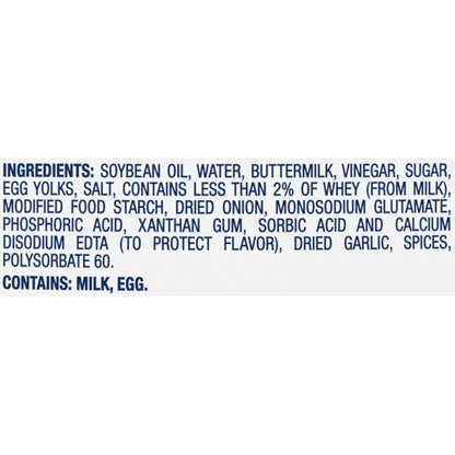 Kraft Buttermilk Ranch Dressing, 16 fl oz Bottle