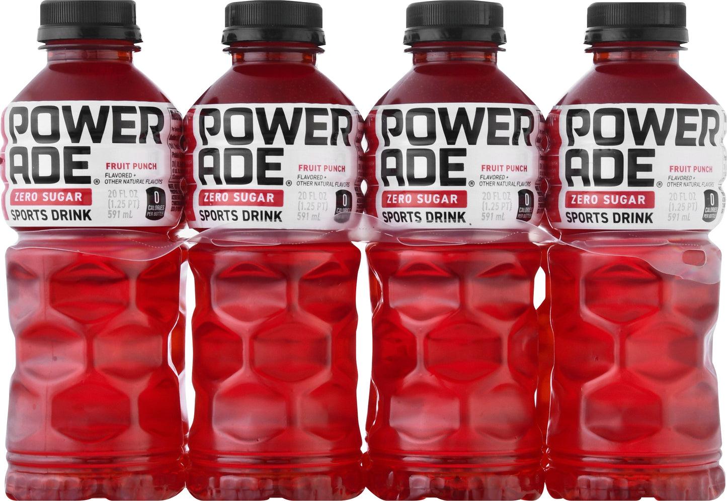 Powerade Zero Sugar Fruit Punch Sports Drink 8 20 fl oz 8 ea