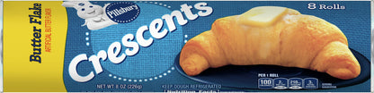 Pillsbury Butter Flake Crescents 8 ea