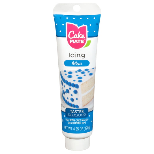 Cake Mate Blue Icing 4.25 oz