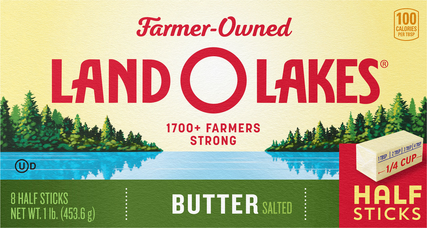 Land O Lakes Half Sticks Salted Butter 8 ea