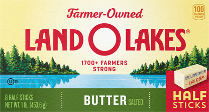 Land O Lakes Half Sticks Salted Butter 8 ea