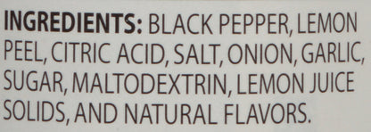 McCormick® California Style Lemon & Pepper, 2.5 oz
