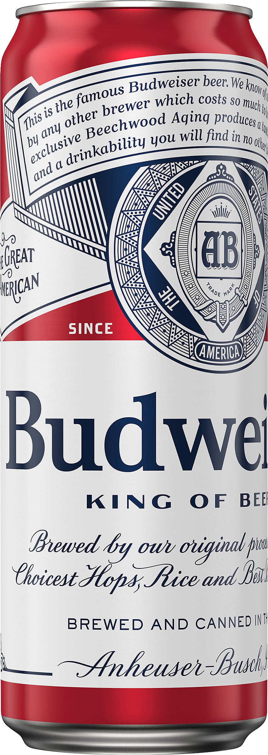 Budweiser Lager Beer 25 oz